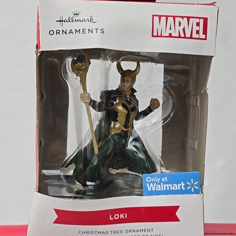 2021 Hallmark Loki Christmas Tree Ornament Walmart Excl Marvel Disney Plus 3-PK - Picture 2 of 6